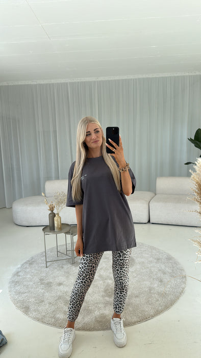Oversize T-Shirt Grau - Ohne Rückgaberecht