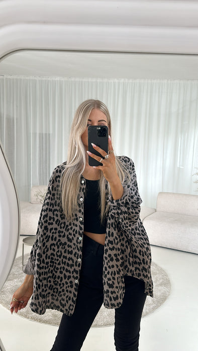 Musselinbluse Leo Choclate