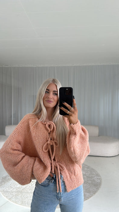 Cardigan Peach Cozy
