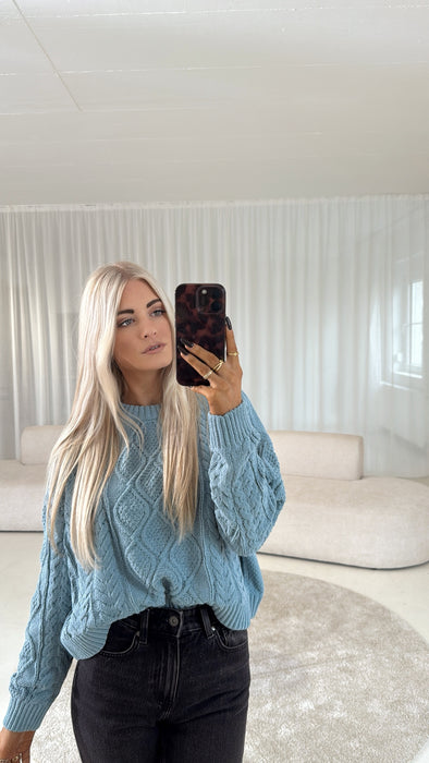 Pullover Knitwear Türkis