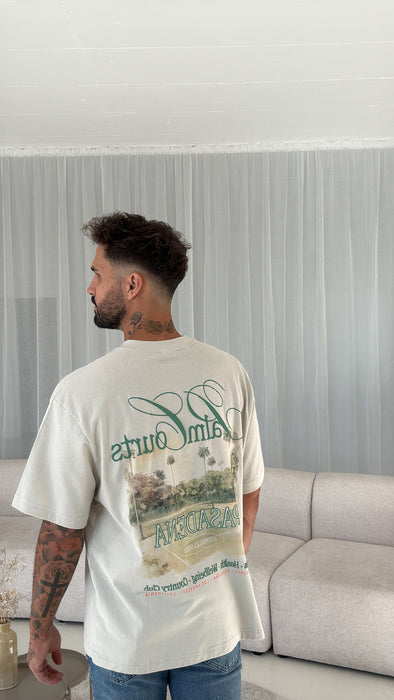Print T-Shirt Taupe