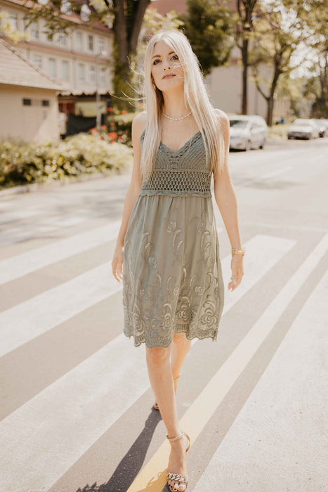 Dress Saniha Khaki