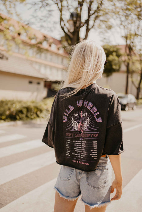 T- Shirt Washed Black