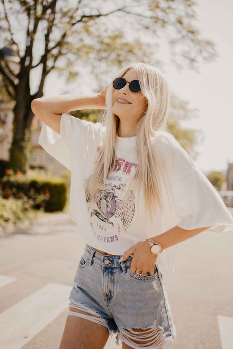 T- Shirt Washed White