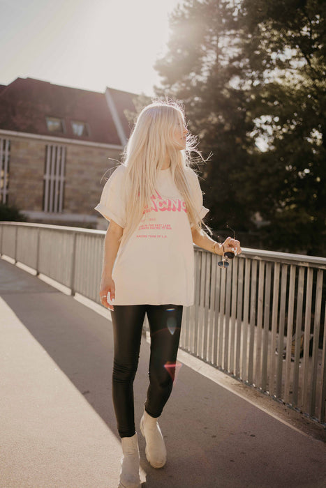 T-Shirt Racing Beige