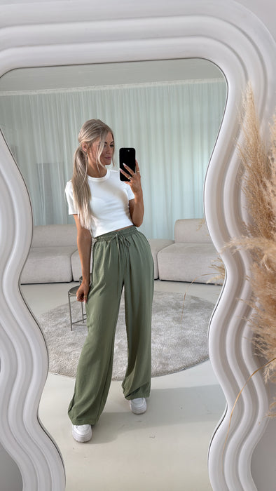 Leichte Hose Salbei