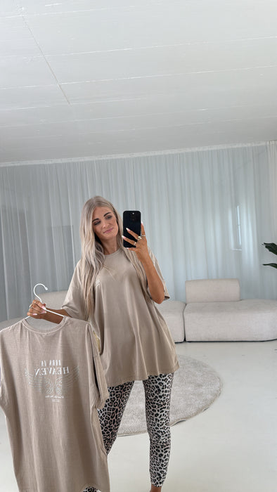 T-Shirt Glamoure Beige- Ohne Rückgaberecht