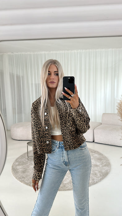 Jeansjacke Leo Braun