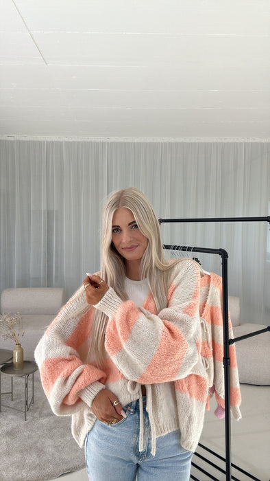 Cardigan Peach/Beige