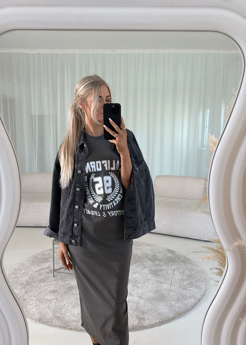 Oversize Kleid Grey Ohne Rückgaberecht