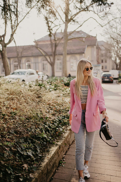 Blazer Pink Melange