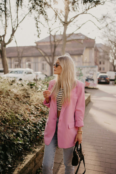 Blazer Pink Melange