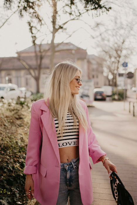 Blazer Pink Melange
