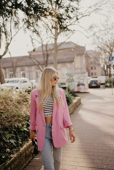 Blazer Pink Melange