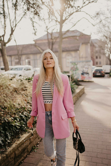 Blazer Pink Melange