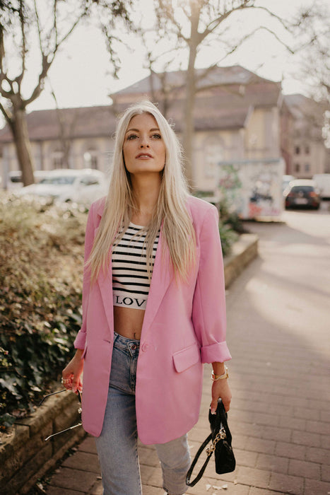 Blazer Pink Melange