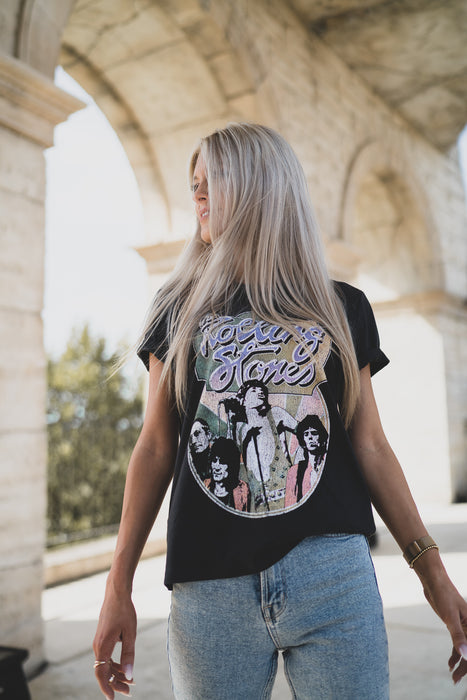 T-Shirt Rolling Stones Anthrazit