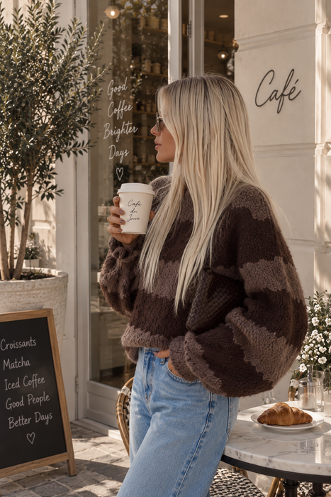 Soft Pullover Lissy Taupe