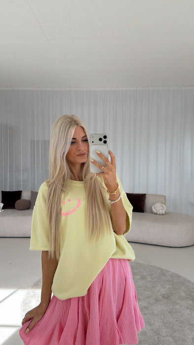 T-Shirt Gelb Smile