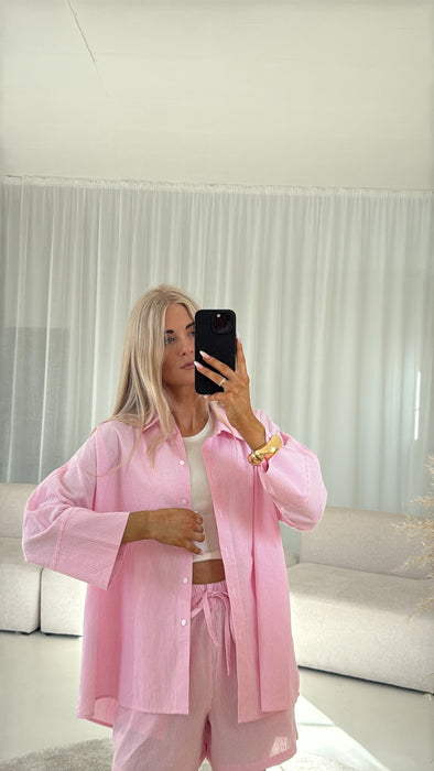Bluse Stripes Rosé