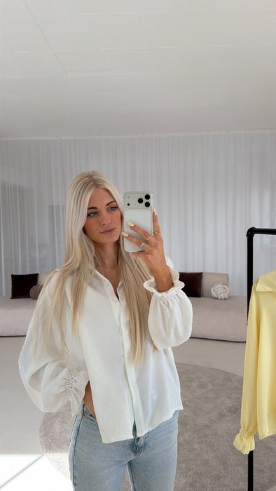 Bluse Weiß