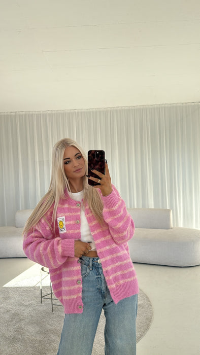Cardigan Stripes Pink/Rosé
