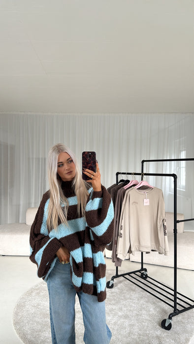 Pullover Braun/Blue ✨