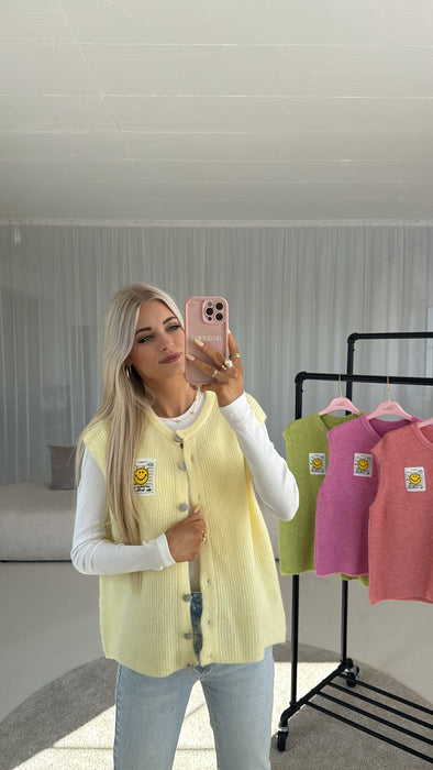 Weste Smily Gelb✨