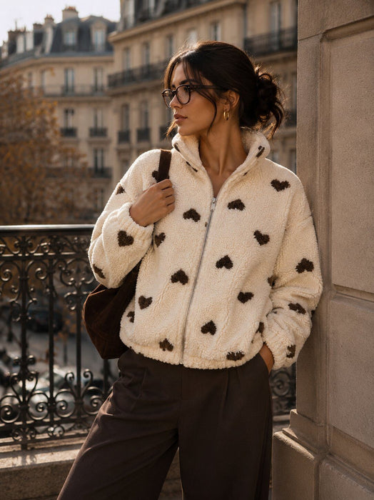 Teddyjacke Amy White