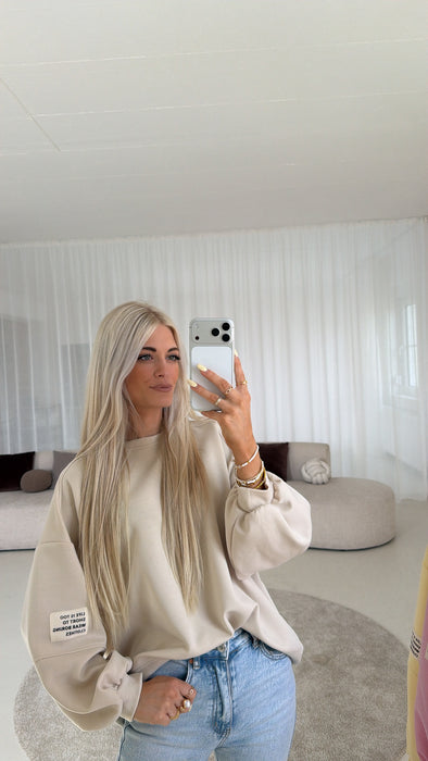 Sweater  Butterstoff Beige