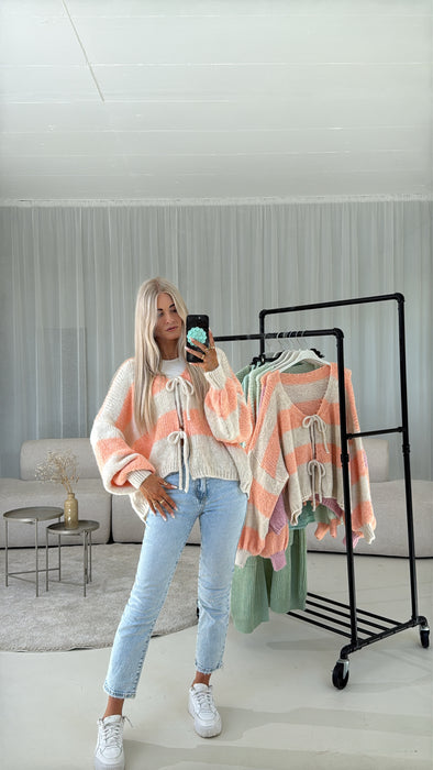 Cardigan Peach/Beige