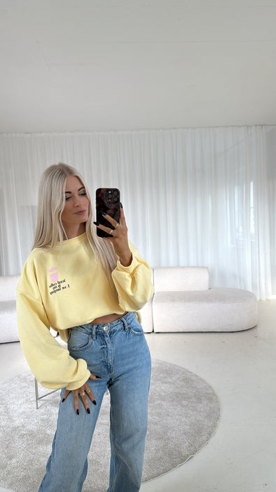 Sweater Ice Coffee Gelb