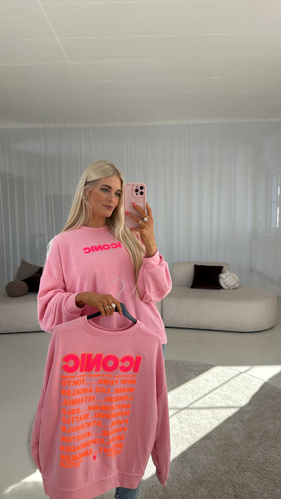 Sweater Iconi Rosa