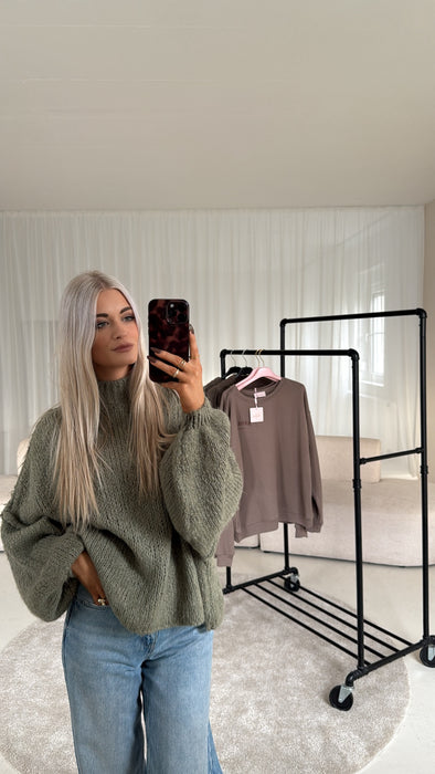 Cozy Pullover Lisa Khaki