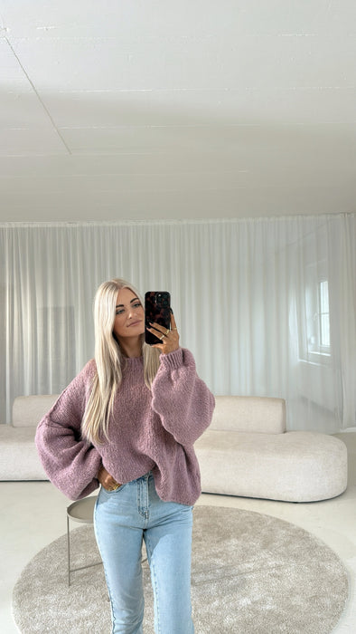 Pullover Pflaume