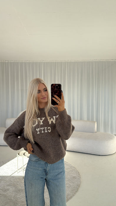 Weicher Pullover New York