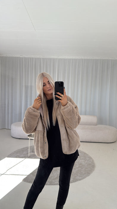 Teddyjacke Braun