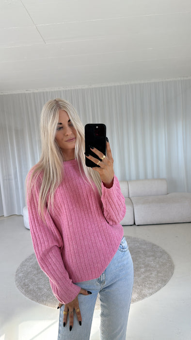 Weicher Pullover Pink