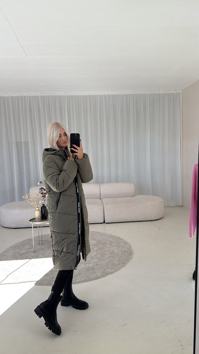 Winterjacke Khaki