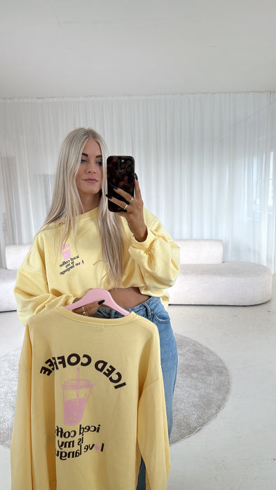 Sweater Ice Coffee Gelb