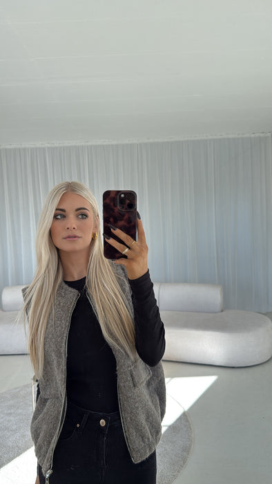 Weste Leika Taupe