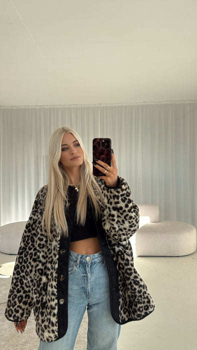 Teddyjacke Leo Black