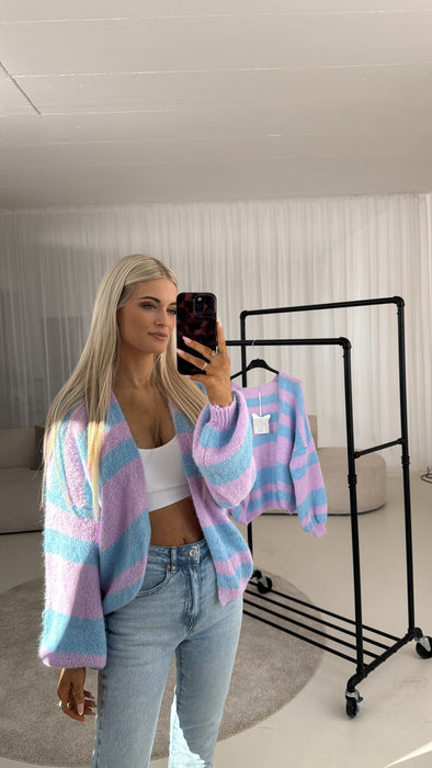 Cardigan Candy -  Blue / Lila