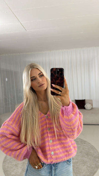 Cardigan Pink/Orange