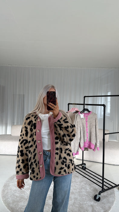 Teddyjacke Leo Rosé 🐆