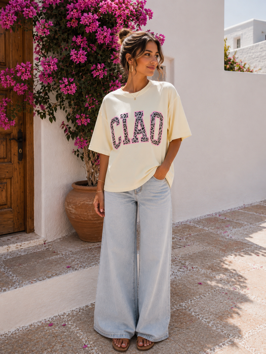 T-Shirt Ciao - Ohne Rückgaberecht ✨