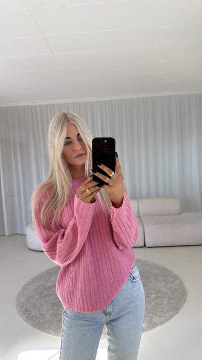 Weicher Pullover Pink