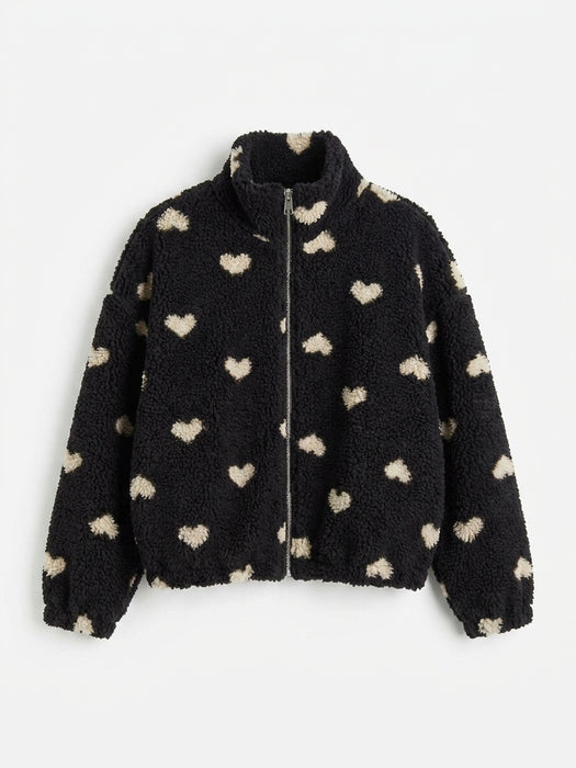 Teddyjacke Amy Noir
