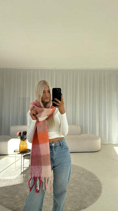Boucle Schal Peach