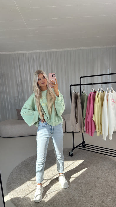 Butterstoff Sweater Mintgreen